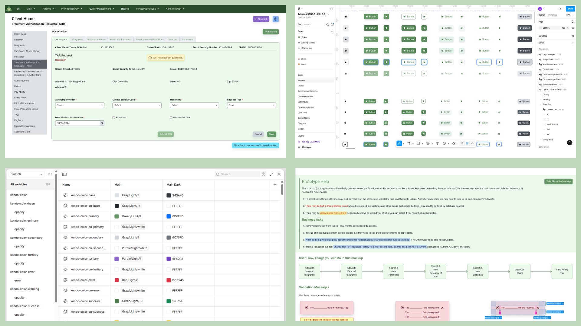 Redesigning a Healthcare EHR App Using a Design System